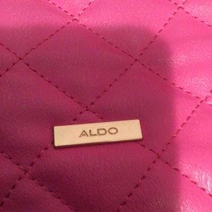 Pink aldos purse